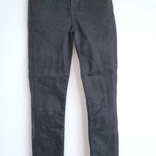 Load image into Gallery viewer, J Brand Skinny Jeans Annalie Size W25 Black Stretch Denim Drainpipe High Rise