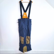 Load image into Gallery viewer, RODEO Ski Salopettes Mens XL Blue Snow Pants Bib Thermal Waterproof Winter C&A