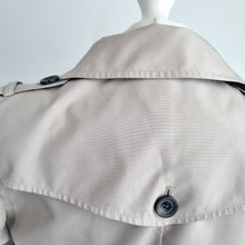 Load image into Gallery viewer, Marks & Spencer Trench Coat UK 10 Belted Pebble Beige Lined Jacket Pockets Work