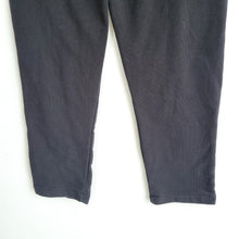 Load image into Gallery viewer, Mint Velvet Joggers Trousers Small Black Elastic Waist Tapered Casual Lounge