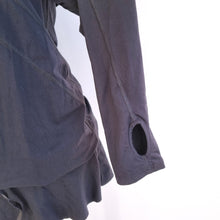 Load image into Gallery viewer, Sweaty Betty Top Thumbhole Adjustable Waist Black Tunic Gym Running Yoga Small