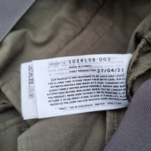 Load image into Gallery viewer, Arket Trousers Khaki Green Straight Cotton Blend High Rise Stretch Work UK 8