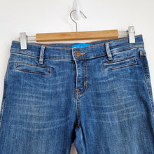 Load image into Gallery viewer, 2 Mih Paris Jeans Bundle 26 Mid Rise Cropped Slim Fit Dark Mid Wash Stretch