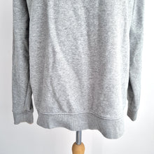 Load image into Gallery viewer, Selfish Mother Mama Sweatshirt Light Grey Marl Zebra Print Sweater Cotton Mix XL