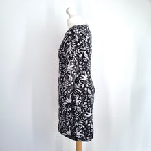 Load image into Gallery viewer, Boden Dress Mystic Woodland Shift Winifred Jacquard Bird Work 3/4 Sleeves 12 R