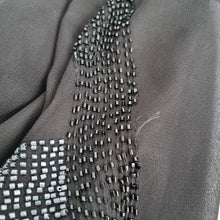 Load image into Gallery viewer, Principles Party Dress Black UK 14 Beaded Sparkly Lined Chiffon Cocktail Sequins