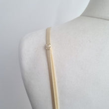 Load image into Gallery viewer, Zara Lace Midi Dress Small Embroidered Cream Slip A Line Fit & Flare Strappy