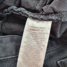 Load image into Gallery viewer, Seasalt Cornwall Lamledra Jeans UK 18 Straight Black Stretch High Rise Cropped