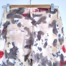 Load image into Gallery viewer, James Jeans Twiggy Skinny Size 26 Abstract Tie-Dye Print Designer Stretch