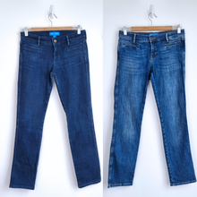 Load image into Gallery viewer, 2 Mih Paris Jeans Bundle 26 Mid Rise Cropped Slim Fit Dark Mid Wash Stretch