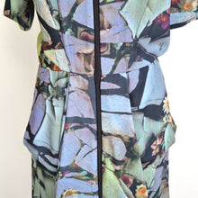 Load image into Gallery viewer, & Other Stories Dress Floral Print Full Zip Pockets Party Shirt Tulip UK 8 EU 36