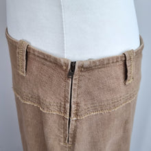 Load image into Gallery viewer, Per Una Midi Skirt 18 NEW M&S Beige Stretch Maxi A Line Pocket Western Denim