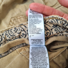 Load image into Gallery viewer, M&S Cargo Trousers Beige UK 16 Reg Utility Jogger Combat Pants Chinos Stone