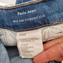 Load image into Gallery viewer, 2 Mih Paris Jeans Bundle 26 Mid Rise Cropped Slim Fit Dark Mid Wash Stretch