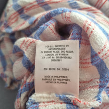 Load image into Gallery viewer, Anthropologie  Oversized Tunic Dress 14 Saturday Sunday Plaid Hi Lo Button Down