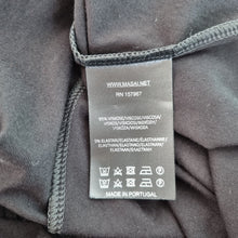 Load image into Gallery viewer, Masai Dress Lagenlook Black Medium Oversized Jersey A Line Stretch Casual Smock