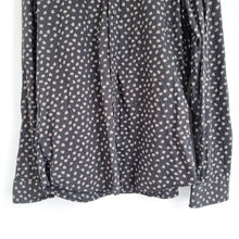 Load image into Gallery viewer, Diesel Men's Shirt Skull Crown Print Grey Slim Fit Long Sleeves Cotton Size XL