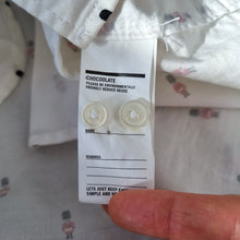 Load image into Gallery viewer, Chocoolate Shirt Royal Guard Print English Tunic Pockets Top 100% Cotton Small