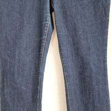 Load image into Gallery viewer, NYDJ Skinny Jeans Dark Blue Mid Rise Indigo Stretch Slimming UK 16 US 12 Petite