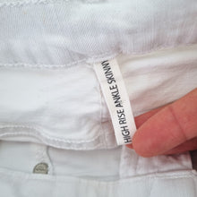 Load image into Gallery viewer, Rag & Bone White Jeans Skinny W27 High Rise Stretch Designer Denim Slim Ankle