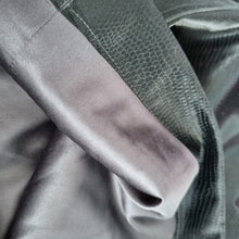 Load image into Gallery viewer, Oliver Bonas Mini Skirt Size 18 NEW Black Faux Snake Leather Pockets Lined Party