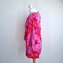 Load image into Gallery viewer, Rosie for Autograph Playsuit M&S Romper Pink Red Modal Beach Coverup Shorts 10