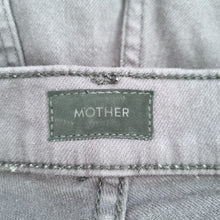 Load image into Gallery viewer, Mother Jeans Flared Runaway Heel Black Grey Size 28 High Rise Bootcut Denim Tall