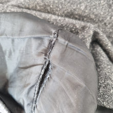 Load image into Gallery viewer, Monsoon Shift Dress Wool Blend UK 12 Sleeveless Grey Lined Work Office Tweed