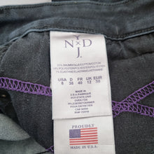Load image into Gallery viewer, NYDJ Jeans Legging Skinny Black Slimming Stretch Mid Rise Denim Slim UK 12 US 8