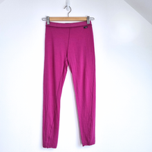 Load image into Gallery viewer, REI Kids Thermal Leggings Merino Wool M 10-12 Pink Base Layer Hiking Outdoors