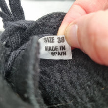 Load image into Gallery viewer, Schuh Suede Desert Boots UK 5 / EU 38 Black Booties Lace Up Lined Chukka Flat