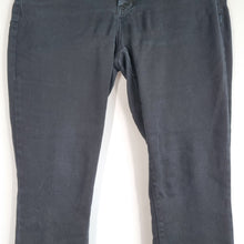 Load image into Gallery viewer, NYDJ Jeans Legging Skinny Black Slimming Stretch Mid Rise Denim Slim UK 12 US 8