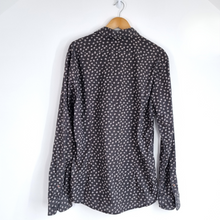 Load image into Gallery viewer, Diesel Men's Shirt Skull Crown Print Grey Slim Fit Long Sleeves Cotton Size XL