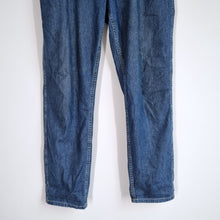 Load image into Gallery viewer, United Colors of Benetton Jeans Relaxed Fit Carpenter Elastic Waist Blue W34