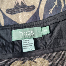 Load image into Gallery viewer, Hoss Intropia Skirt Gold Jacquard A Line Pockets Work Party Above Knee Cotton 10