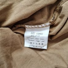 Load image into Gallery viewer, Made in Italy Dress Leopard Print Fringed Kaftan Beach Coverup Cotton One Size