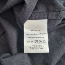 Load image into Gallery viewer, Day Birger et Mikkelsen Dress UK 12 Black 100% Cotton Boho Casual Deep V Pockets