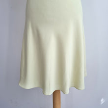 Load image into Gallery viewer, Reiss Dress Cocktail Pastel Lime Green Nipped Waist Lined Hedy Occasion Size 10