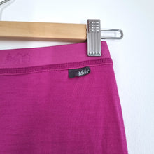 Load image into Gallery viewer, REI Kids Thermal Leggings Merino Wool M 10-12 Pink Base Layer Hiking Outdoors