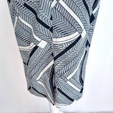 Load image into Gallery viewer, Paul Costelloe Dress Sheath Black Label Work Wiggle Pencil Abstract Print 8 XS