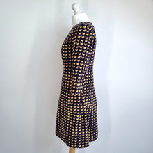 Load image into Gallery viewer, Boden Corduroy Dress Birds Print A Line Above Knee Navy Pockets Lined 12 Long