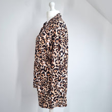 Load image into Gallery viewer, Next Leopard Print Co-ord Set 16 Shorts Long Sleeve Shirt Animal Outfit Holiday