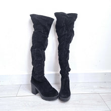 Load image into Gallery viewer, Ladies Boots Bundle x3 Mixed Sizes Desert Thigh High Wedge Ankle Winter Clarks
