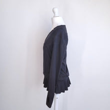 Load image into Gallery viewer, Sweaty Betty Top Thumbhole Adjustable Waist Black Tunic Gym Running Yoga Small