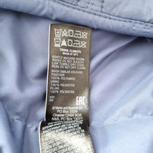 Load image into Gallery viewer, M&S Per Una Coat Puffer Belted Blue Quilted Longline Pockets Lined Nylon Size 10