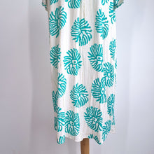 Load image into Gallery viewer, Made in Italy Dress One Size New Collection Tunic Beach Coverup Blue Viscose