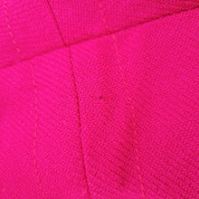 Load image into Gallery viewer, Hobbs Skirt Hot Pink Mini A Line 100% Wool Lined Flare Work Bright Neon Size 14