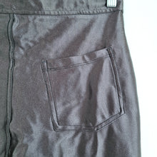 Load image into Gallery viewer, Alice & You Disco Pants Leggings Trousers UK 12 Skinny Stretch High Rise Grey