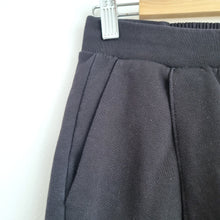 Load image into Gallery viewer, Mint Velvet Joggers Trousers Small Black Elastic Waist Tapered Casual Lounge