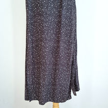 Load image into Gallery viewer, & Other Stories Slip Dress Black White Polka Dot Strappy Summer Sundress 10
